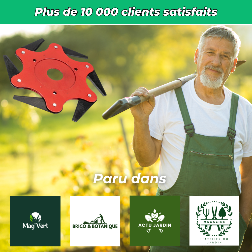 Montavella - Tête de Débroussailleuse Universelle Haute Performance